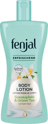 Obrázek produktu pro Fenjal Tělové mléko Osvěžující s olejem z granátového jablka a zeleným čajem 400ml