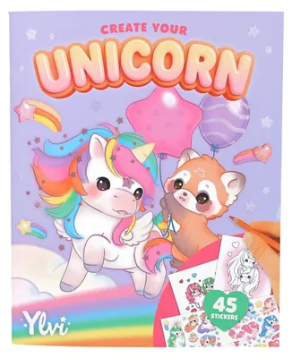 Image de Livre de coloriage Ylvi & les Minimoomis : Créez votre propre licorne