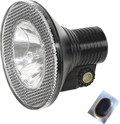 Produktbild von Anlun Dynamoscheinwerfer 10 LUX Vorderradlampe Fahrradlampe inkl. Schlauchflicken