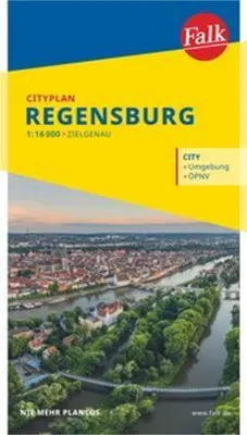 Produktbild von Falk Cityplan Regensburg 1:16.000