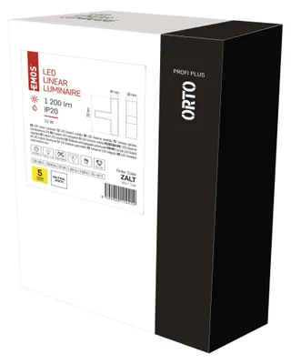 LED lineární svítidlo ORTO TCON 12W neutrální bílá