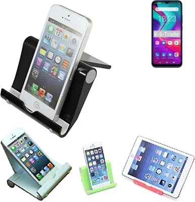 Produktbild von K-S-Trade Handy-Ständer kompatibel mit Doogee X96 Pro faltbarer Tischständer Smartphone Tablet Halterung Reise