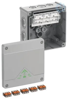 Produktbild von Spelsberg 80444001 Abzweigkasten L x B H Grau IP66