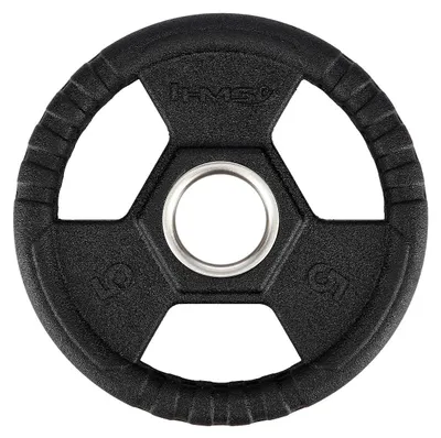 Produktbild von 5 kg schwarze olympische Gewichtsscheibe