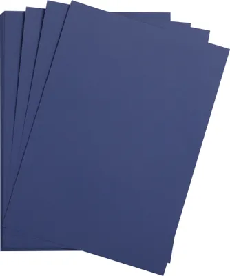 Produktbild von Clairefontaine Maya Fotokarton 50x70cm 270g 125 Bogen - Mitternachtsblau 397257C
