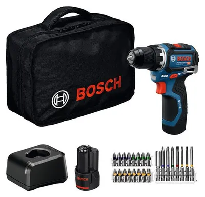 Produktbild von Akku-Bohrschrauber GSR 12V-32, 2x Akku GBA 12V 2.0Ah, Werkzeugtasche