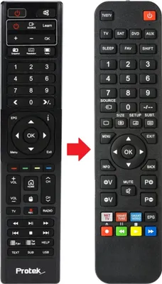 Produktbild von Fernbedienung geeignet für PROTEK X1-4K