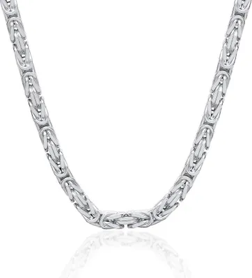 Produktbild von Herren Königskette von Unique aus 925er Silber, 5,7 mm