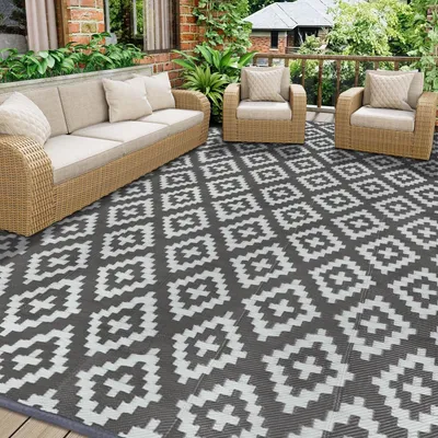Obrázok produktu pre Solidchoice – Vodotesná záhradná podložka, 245 x 305 cm, určená na vonkajšie použitie
