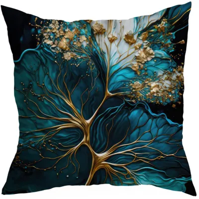 Produktbild von HomeView Dekoratives Kissenhülle 40x40 cm Polyester
