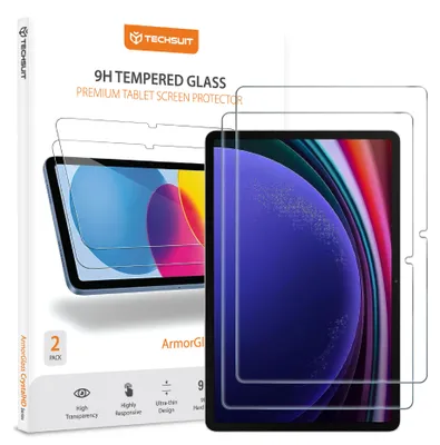 Obrázok produktu pre Techsuit – ArmorGlass CrystalHD (2 pack) ochranné sklo na tablet pre Samsung Galaxy Tab S9 / S9 FE / S10 FE / S10 Lite – číre