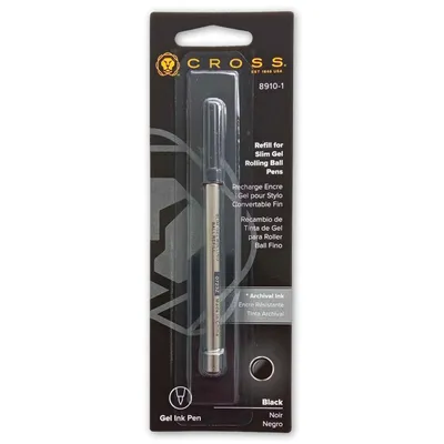 Immagine prodotto di Ricarica roller in gel nero in blister