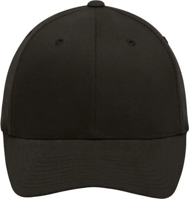 Produktbild von Trendiges 6 Panel Cap ohne Verschluss black, Gr. S/M
