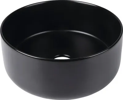 Produktbild von Differnz Aufsatzwaschbecken Somero 25 x 25 cm schwarz matt 38.010.63