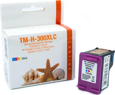 Produktbild von HP 300 Color XL Refill Tinte farbig für HP / CC644EE / 18ml Druckerpatrone