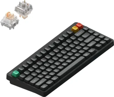 Image de Clavier mécanique sans fil NuPhy Node 75 High-Profile QWERTY US / Ink Gray / Blush Max