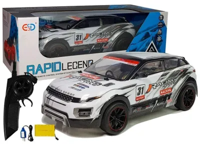 Zdjęcie produktu dla Auto Rajdowe Zdalnie Sterowane 1:10 Białe R/C