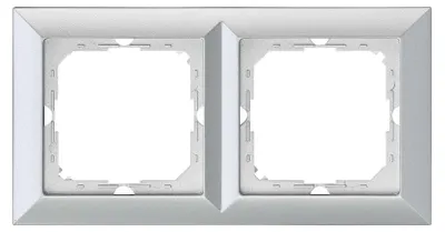 Produktbild von Pearl Doppelrahmen Silber - E+9000298