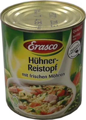 Produktbild von Erasco Hühner Reis-Topf 800g
