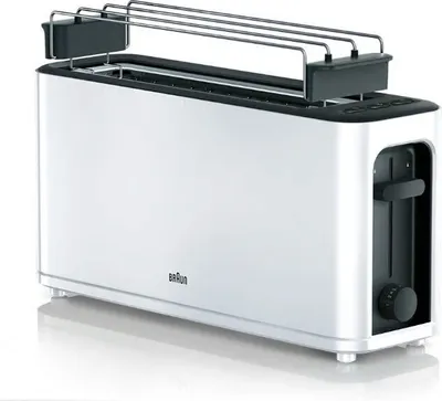 Produktbild von BRAUN Langschlitztoaster HT 3110 WH weiß