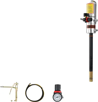 Produktbild von VEVOR Pneumatische Fettpumpe, 0-3# Fettkompatibilität, leichtes Design , schwarz