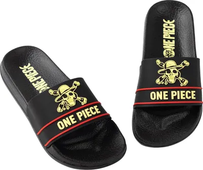 Produktbild von One Piece - Logo Badesandale für Jungen, EVA NS9617 (33 EU) (Schwarz)