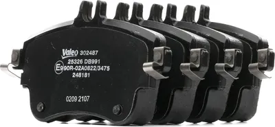 Produktbild von VALEO Bremsbeläge Satz Vorne passend für MERCEDES-BENZ B-Klasse (W246, W242) 302487