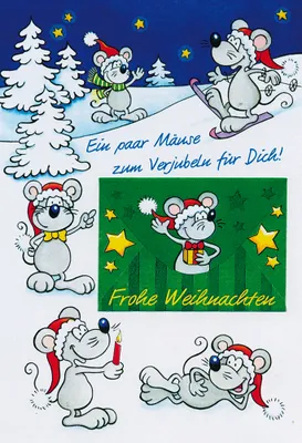 Produktbild von Weihnachten - Geldkarte - Glückwunschkarte im Format 11,5 x 17 cm
