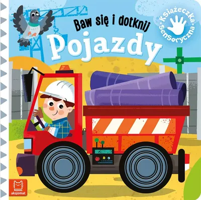 Immagine prodotto di ISBN Baw się i dotknij Pojazdy Książeczka sensoryczna, Polski, Twarda okładka, 10 stron(y)