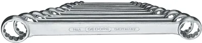 Image de Jeu de clés à double anneau D837B, 12 pièces, 6-32 mm, Gedore | 4010886606216