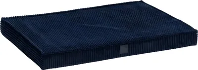 Produktbild von Designed by Lotte Orthopädisches Hundekissen Ribbed anthrazit, Maße: 88 x 58 x 8 cm