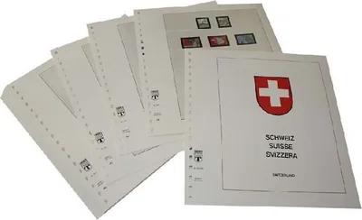 Produktbild von Lindner-T Nachtrag Vordruckblätter Schweiz Kleinbogen Jahrgang 2023