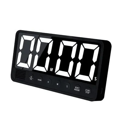 Produktbild von Digitaler Küchentimer,2000mAh LED Digitaler Timer,Countdown-Uhr bis 99min/59s,3 Lautstärke Modus,Memory Funktion,Magnetischer,Mit Halterung,Automatisches Ausschalten,Type-c Aufladung