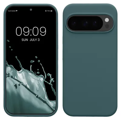 Produktbild von kwmobile Handyhülle für Google Pixel 10 / Pixel 10 Pro Hülle - Case Silikon - Kabelloses Laden - Schutzhülle Cover in Arctic Night