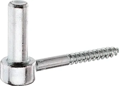 Produktbild von Alberts Kloben zum Einschrauben | J-Haken, mit angeschnittenem Gewinde | galvanisch verzinkt dickschichtpassiviert | Dornmaß Ø16 mm | Länge 110 mm | 3er Set