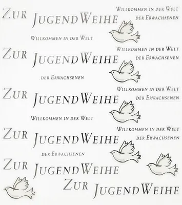 Produktbild von Design Sticker Zur Jugendweihe I
