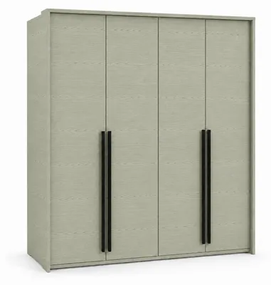 Image de Armoire, en eucalyptus, dimensions : 210 x 217,2 x 65 cm