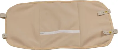 Produktbild von Wiederverwendbares Castoröl-Pack mit elastischen Bändern zur Schlafverbesserung und Leberpflege