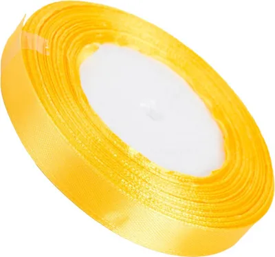 Immagine prodotto di Dekolo fiocco di raso matrimonio nastro di raso regalo nastro fiocco compleanno decorazione giallo