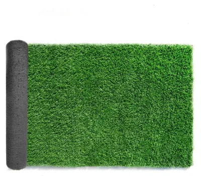 Kunstrasen 10 mm Florhöhe, 1 m x 3 m, natürlicher Look, hohe Dichte