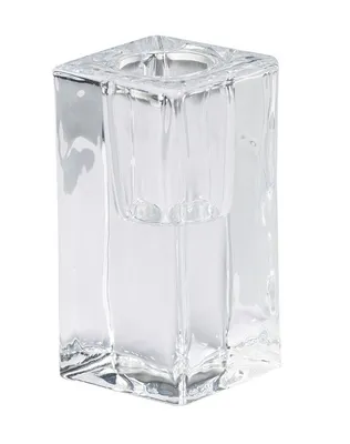 Produktbild von Bolsius Kerzenleuchter Quadratisch Transparent