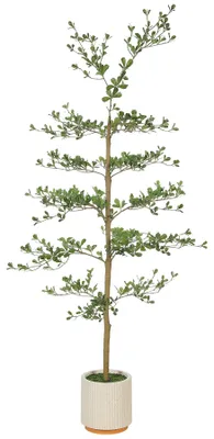Künstlicher Olivenbaum 180 cm mit Topf, realistisch