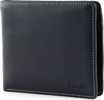 Produktbild von PICARD Leder Geldbörse Diego Wallet Quer Jeans blau