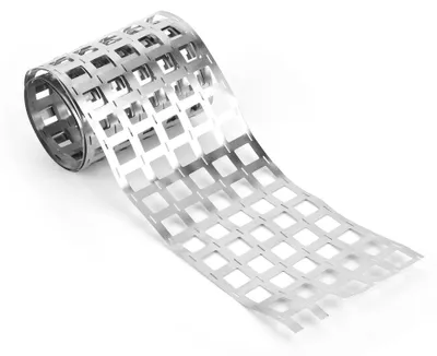 Image de Bande d'acier galvanisé de 1 m pour le pointage de batteries lithium 18650 (6P, 0,15 x 107,5 mm)