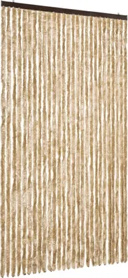 Produktbild von vidaXL Insektenschutz-Vorhang Beige 118x220 cm Chenille