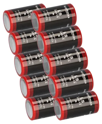 Image de 10x pile Kraftmax Lithium 3,6V ER34615 D -Pile LS33600 Mono