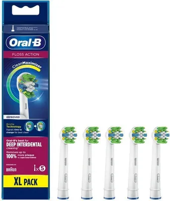 Produktbild von Oral-B FlossAction Bürstenkopf mit CleanMaximiser, 5