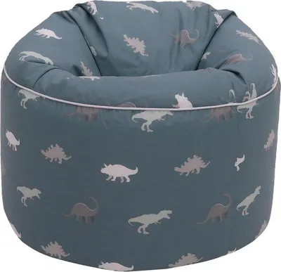Produktbild von Famanu Sitzsack für Kinder mit Füllung - Ergonomisch geformtes Bodenkissen in Rex