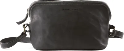 Produktbild von HAROLD'S Leder Umhängetasche Submarine Postbag Black schwarz