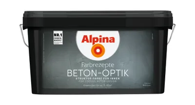 Produktbild von Alpina Farbrezepte BETON-OPTIK Set Betongrau